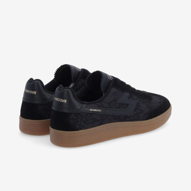 SHEFFIELD JOGGER W - DENTELLE/SUEDE - NOIR